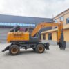 18 ton four-wheel drive wheel excavator