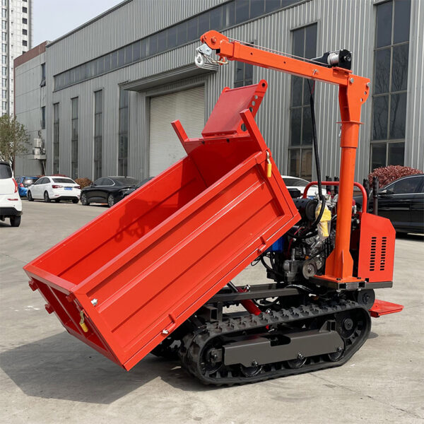 Crawler Dumper 750Kg With 500Kg Crane