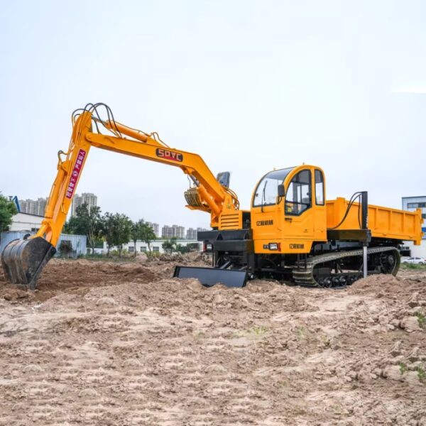 8 Ton Crawler Dumper With Digging Arm