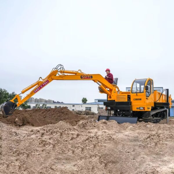 8 Ton Crawler Dumper With Digging Arm