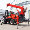 6 Ton Rough Terrain Forklift With Crane