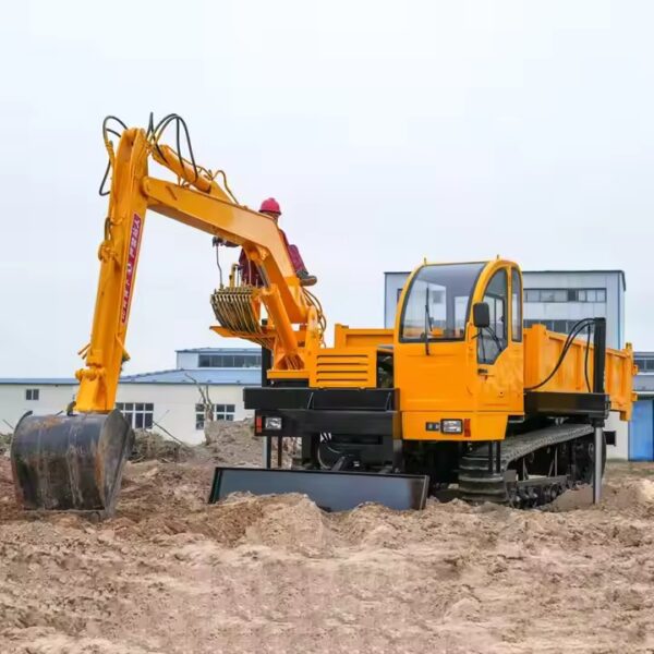 8 Ton Crawler Dumper With Digging Arm