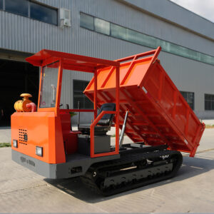 New Crawler Self Loading Mini Dumper Truck 4 ton
