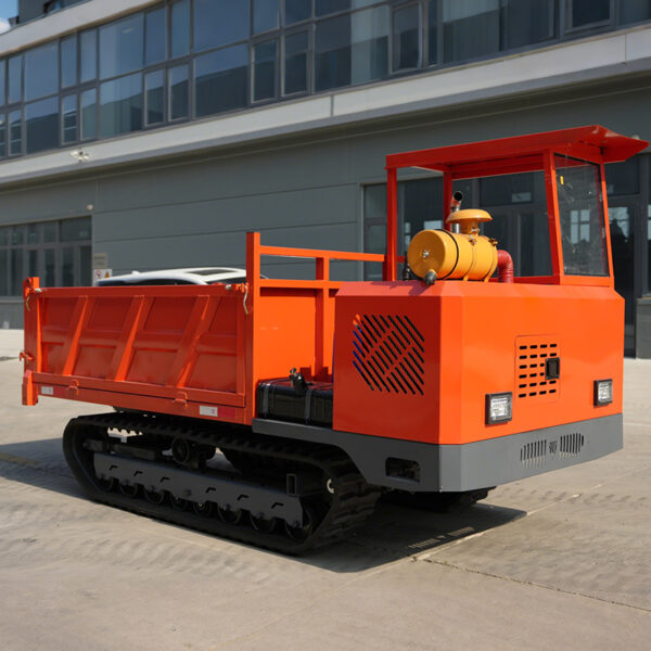 New Crawler Self Loading Mini Dumper Truck 4 ton
