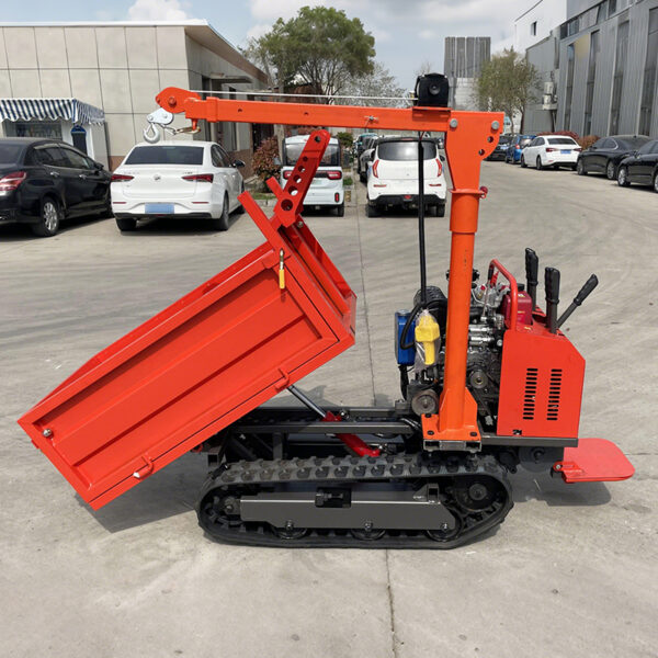 Crawler Dumper 750Kg With 500Kg Crane