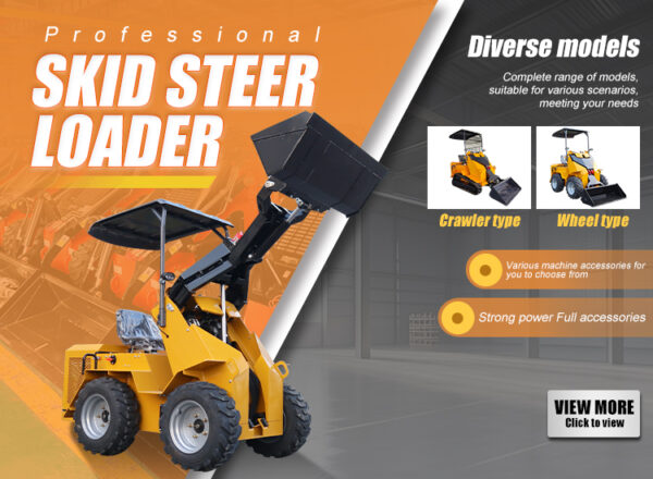 Seat Type Small Skid Steer for Sale