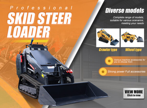 Kubota Engine Skid Steer Loader
